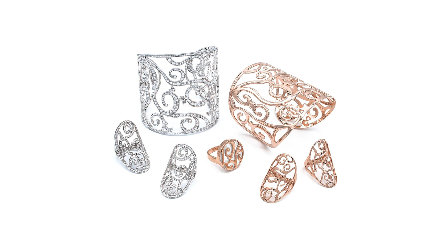 Siriana Rings and Cuffs