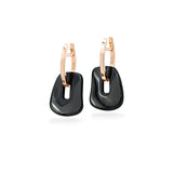 Puzzle ceramic earrings
