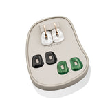 Puzzle medium earrings