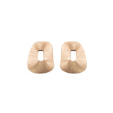Coppia di elementi Puzzle in oro rosa 18k  inciso a mano 