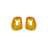Puzzle element <br> Orange mother of pearl