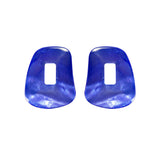 Puzzle element <br> Indigo mother of pearl